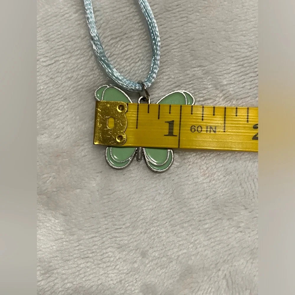 Girl's Butterfly Necklace 24 1/2 Inch